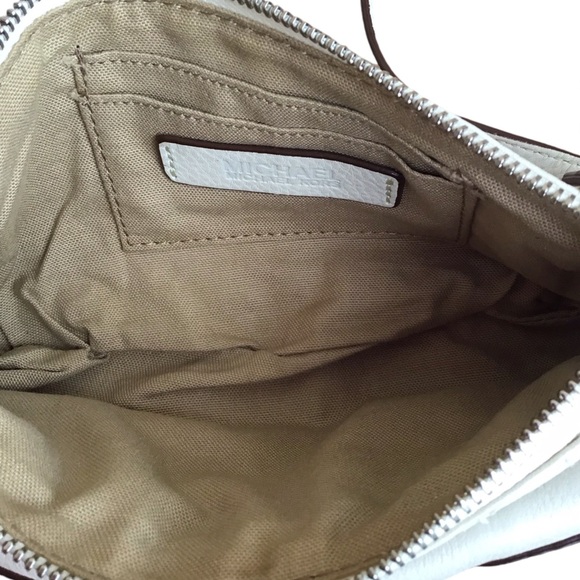 Michael Kors Leather Mini Shoulder Bag Wristlet - Picture 7 of 10